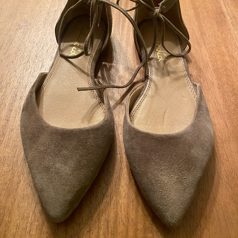 Splendid Suede Pointed Toe Flat - image 2